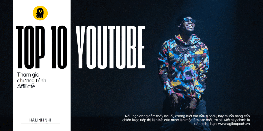 Bài viết giới thiệu 10 kênh YouTube hàng đầu mà các affiliate marketer nên theo dõi để nâng cao kiến thức, chiến lược và kỹ năng kiếm tiền online. Mỗi kênh mang đến những hướng dẫn thực chiến, mẹo tối ưu chiến dịch, từ cơ bản đến nâng cao, giúp bạn xây dựng sự nghiệp affiliate marketing bền vững và hiệu quả.